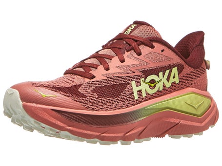 HOKA Challenger 8 Wide\Womens Shoes\Blush/Dark Cedar