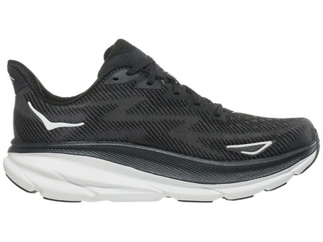 HOKA Clifton 9\Mens Shoes\Black/White