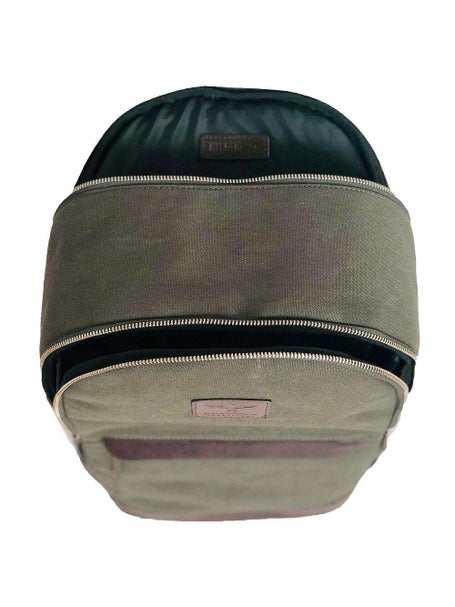 Hildebrand Canvas Tennis Back Pack Green