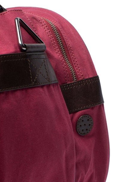 Hildebrand Canvas Tennis Racket Bag Burgundy