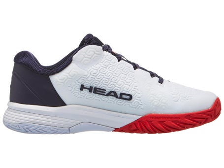 HEAD Revolt Pro 5.0 AC\White/Navy/Red Junior Shoe