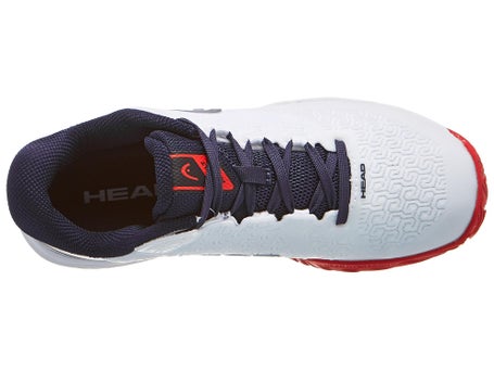 HEAD Revolt Pro 5.0 AC\White/Navy/Red Junior Shoe