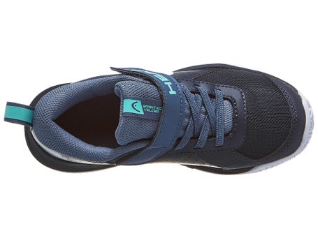 HEAD Sprint Velcro 4.0 AC\Blueberry/Teal Junior Shoes