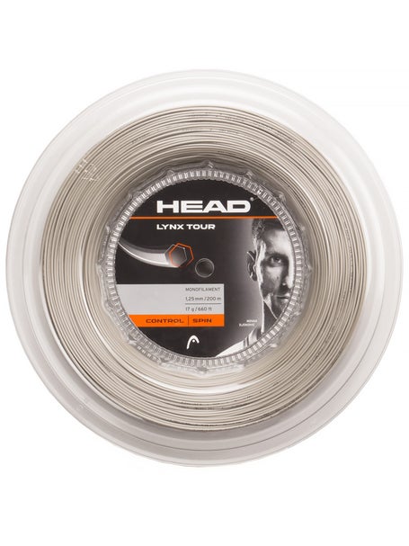 Head Lynx Tour 1.25mm Tennissaite 200m Rolle Champagne