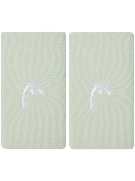 Head Wristbands Logo Large Lt. Green