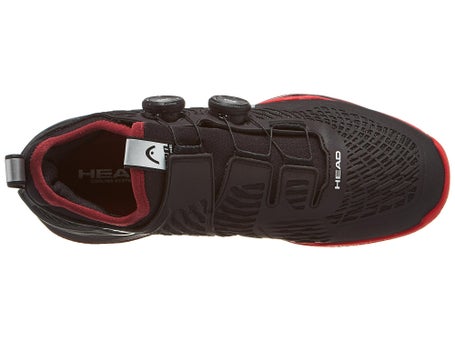 HEAD Endure Pro BOA Clay\Black/Red Mens Shoes