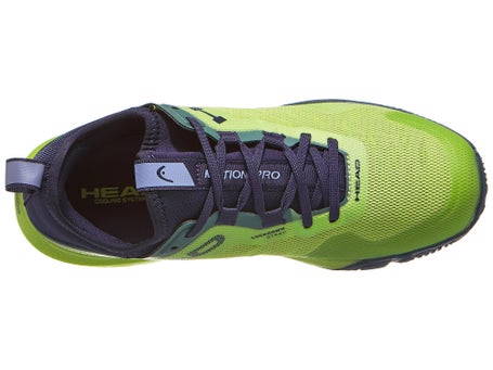 HEAD Motion Pro Padel\Lime/Navy Mens Shoe