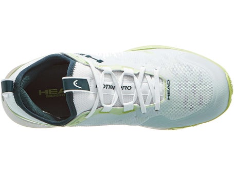 HEAD Motion Pro Padel White/Lime Mens Shoe