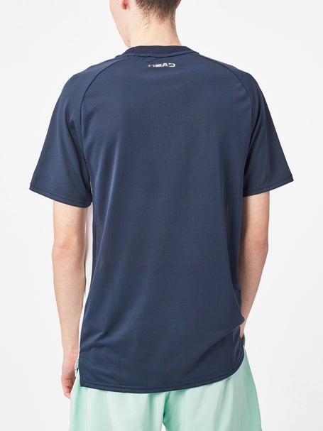 Head Typo Camiseta de Padel Hombre - Dark Blue
