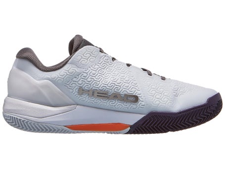 Chaussures Homme HEAD Revolt Pro 5.0 Light Grey Purple Men's Shoes TERRE BATTUE