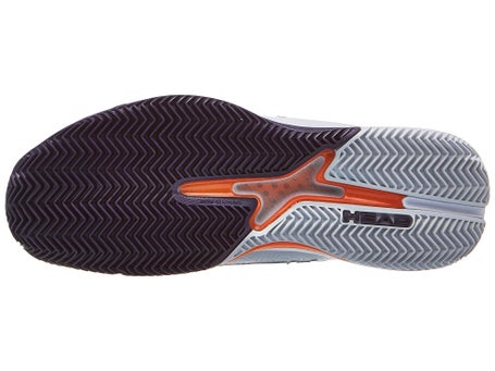 Chaussures Homme HEAD Revolt Pro 5.0 Light Grey Purple Men's Shoes TERRE BATTUE