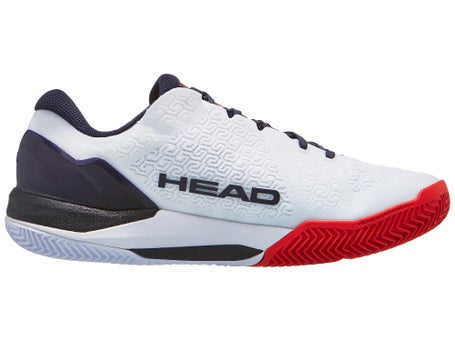 HEAD Revolt Pro 5.0 Clay\White/Navy/Red Mens Shoes