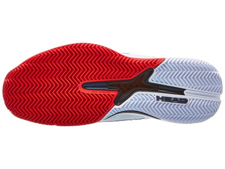 HEAD Revolt Pro 5.0 Clay\White/Navy/Red Mens Shoes