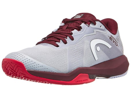 HEAD Sprint Evo 4.0 AC\Light Grey/Red Mens Shoes
