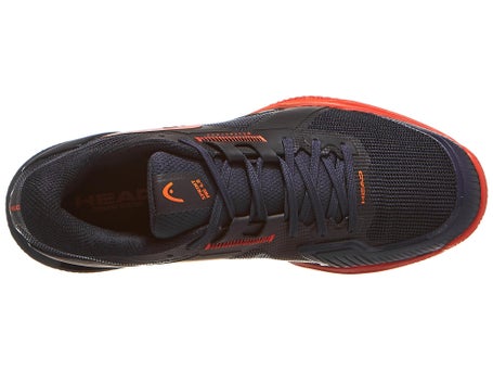 HEAD Sprint Pro 4.0 Clay\Dark Blue/Red Mens Shoes