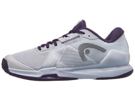 HEAD Sprint Pro 4.0 AC\Light Grey/Purple Mens Shoes