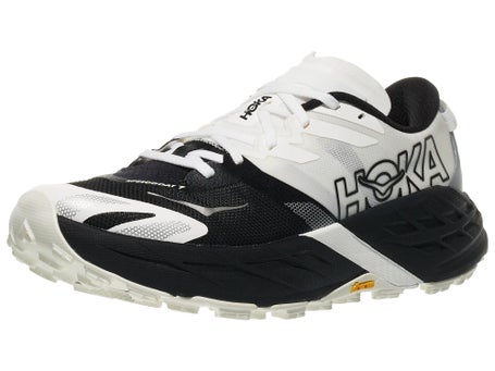HOKA Speedgoat 7 Wide\Mens Shoes\Black/White
