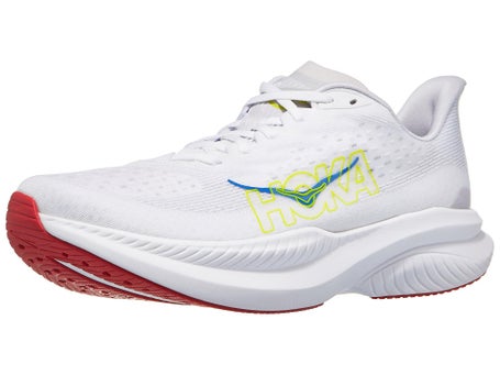 HOKA Mach 6\Mens Shoes\White/Nimbus Cloud