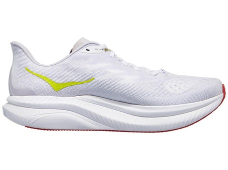 HOKA Mach 6\Mens Shoes\White/Nimbus Cloud