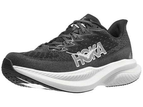 HOKA Mach 6\Mens Shoes\Black/White