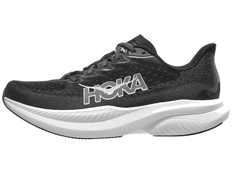 HOKA Mach 6 Wide Men's Shoes Black/White | Tennis Warehouse Europe