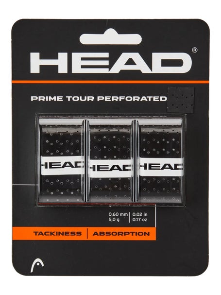 Head Prime Tour Perforated 3 Pack Black