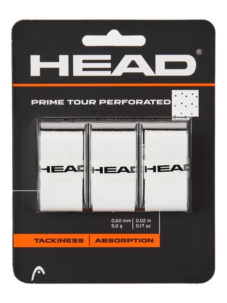 Head Prime Tour Perforated 3 Pack White