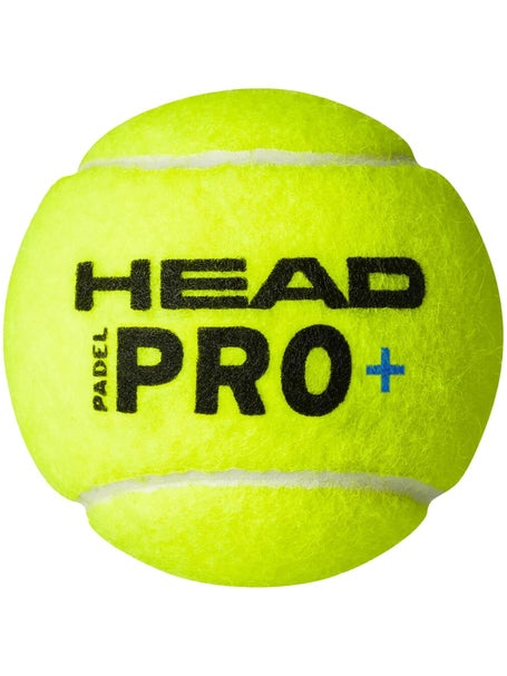 Pack 3 tubos pelotas de pádel HEAD Pro +