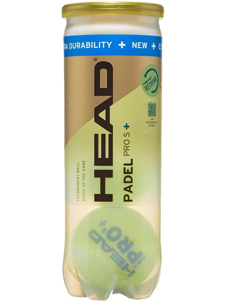 Tubo da 3 palline Head Padel Pro S