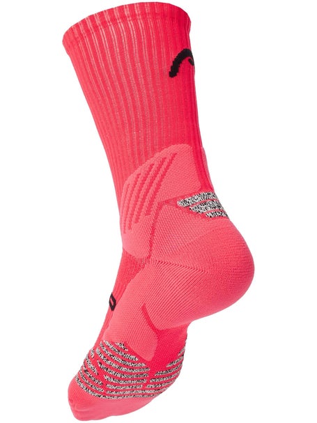 HEAD Padel Crew 1-Pack Socks Fiery Coral