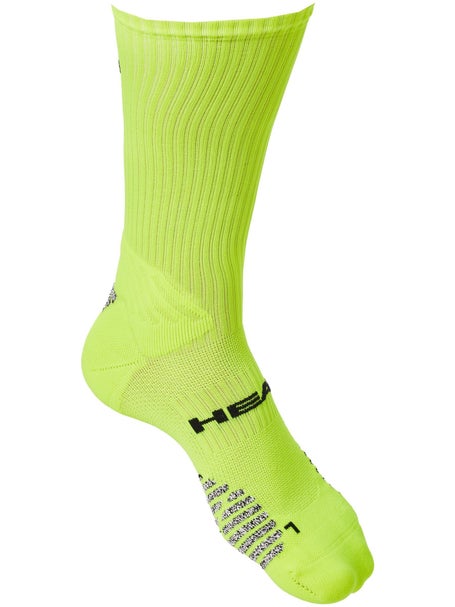 HEAD Padel Crew 1-Pack Socks Yellow