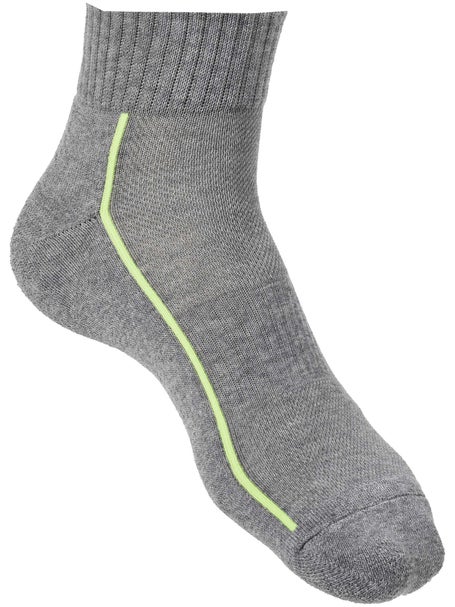HEAD Performance Quarter 2-Pack Socks Grey/White