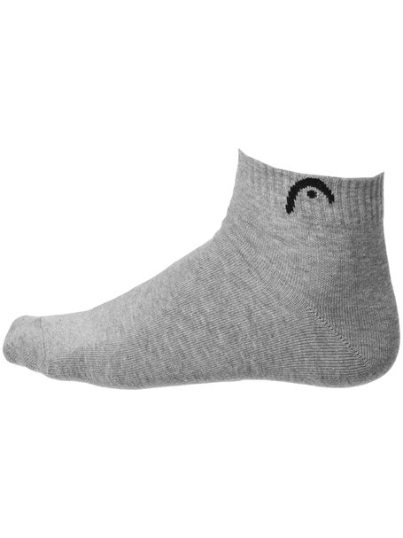 HEAD Training Quarter 3-Pack Socks Grey/White/Black