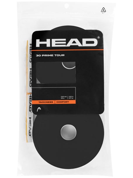 Head Prime Tour Overgrip 30er Pack Schwarz