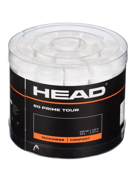Head Prime Tour Overgrip 60 Pack White