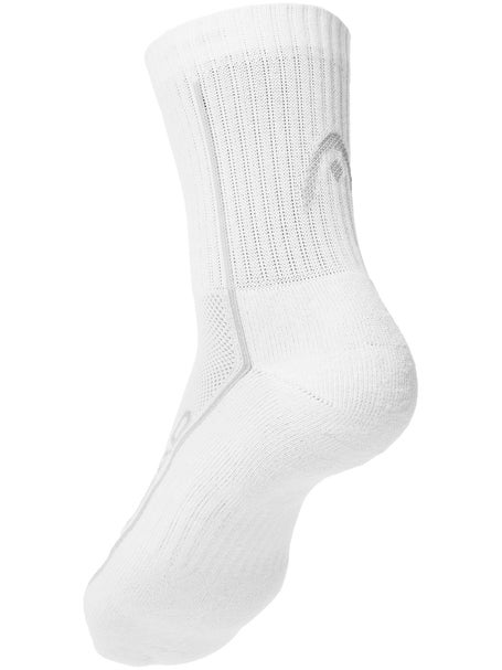 HEAD Performance Short Crew 2-Pack Socks White