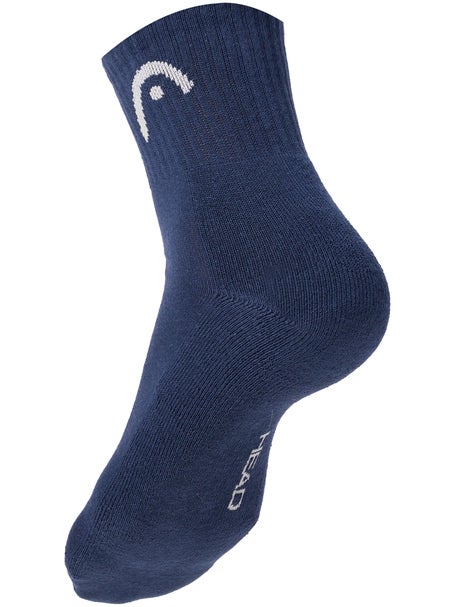 HEAD Training Short Crew 3-Pack Socks Navy