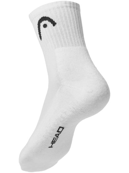 HEAD Training Short Crew 3-Pack Socks White