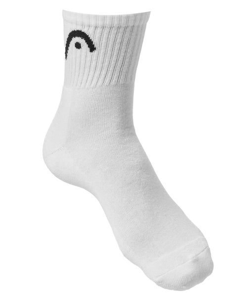 HEAD Training Short Crew 3-Pack Socks White