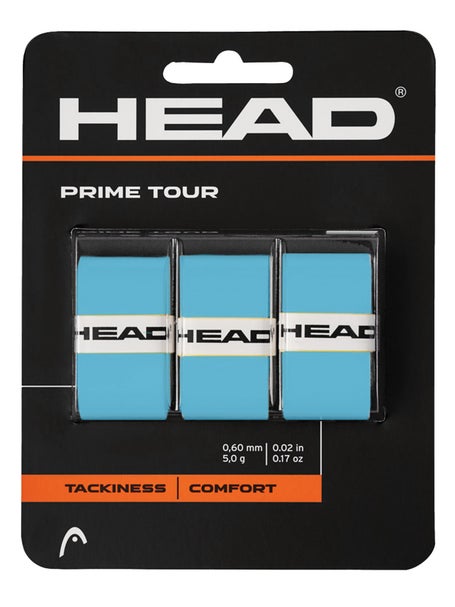 Overgrips HEAD Prime Tour Azul Pack de 3