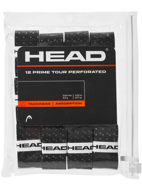 12 Overgrip Head Prime Tour Perforated Nero