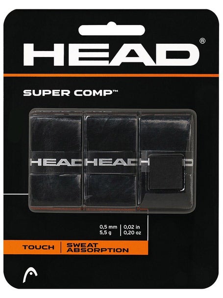 Head Supercomp Overgrips Black