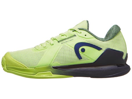 HEAD Sprint Pro 4.0 AC\Lime/Navy Mens Shoes