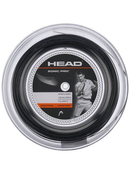 Head Sonic Pro 1.25mm Tennissaite - 200m Rolle