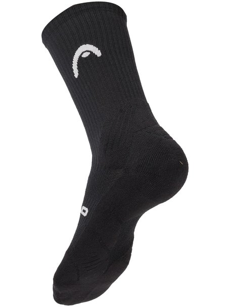 HEAD Tennis Crew 1-Pack Socks Black