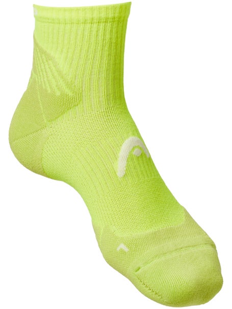 HEAD Tennis Quarter 1-Pack Socks Yellow