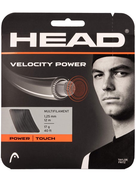 Head Velocity Power 1.25/17 Black String