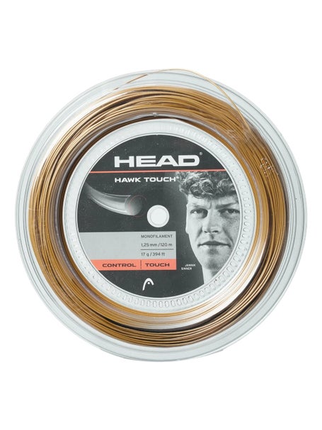 Head Hawk Touch 1.25/17 String Reel Gold - 120m