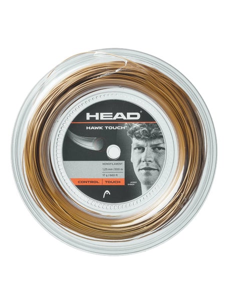 Head Hawk Touch 1.25/17 String Reel Gold - 200m