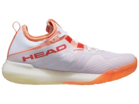 HEAD Motion Pro Padel\White/Coral Womens Shoe